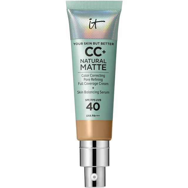 iT Cosmetics Your Skin But Better CC+ Natural Matte 32 ml (Various Shades) - Tan Warm on Productcaster.