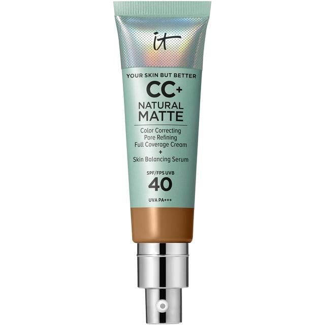 iT Cosmetics Your Skin But Better CC+ Natural Matte 32 ml (Various Shades) - Rich Honey on Productcaster.