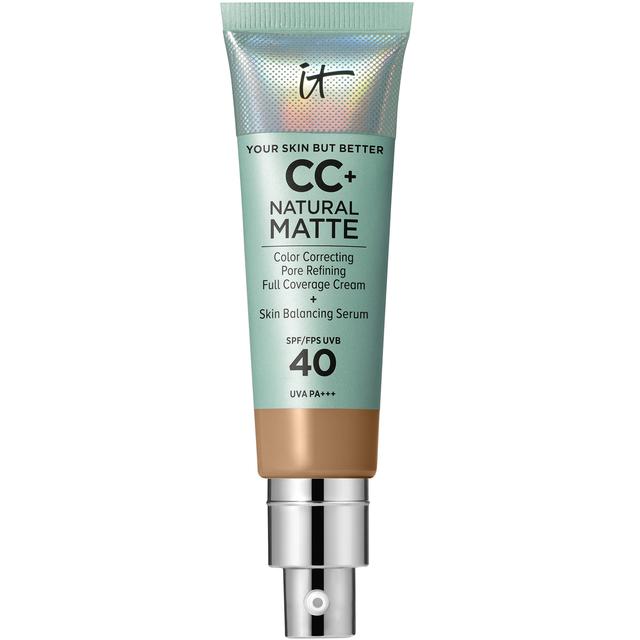 iT Cosmetics Your Skin But Better CC+ Natural Matte 32 ml (Various Shades) - Tan on Productcaster.