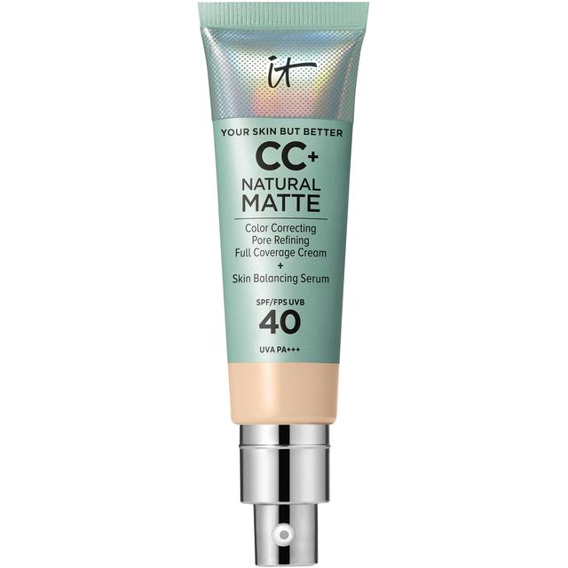 iT Cosmetics Your Skin But Better CC+ Natural Matte 32 ml (Various Shades) - Fair Beige on Productcaster.