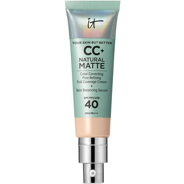 iT Cosmetics Your Skin But Better CC+ Natural Matte 32 ml (Various Shades) - Light Neutral on Productcaster.