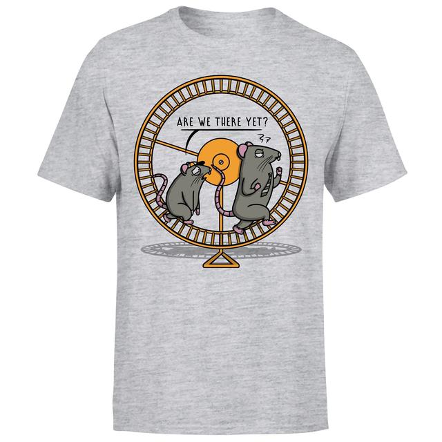 Threadless x IWOOT Family Wheel! Men's T-Shirt - Grey - 4XL on Productcaster.