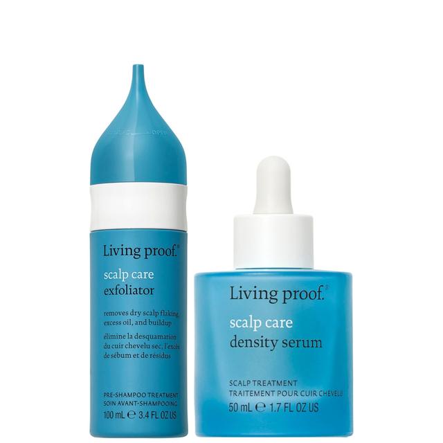 Living Proof Exclusive Scalp Care Density Serum and Exfoliator Bundle on Productcaster.