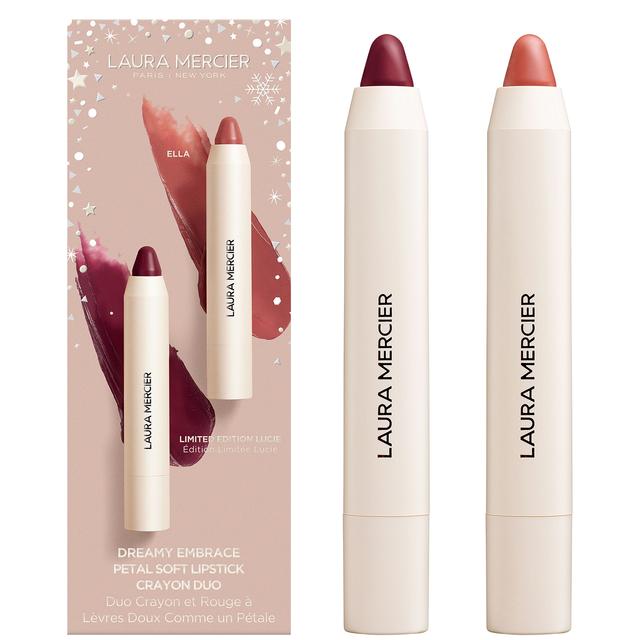 Laura Mercier Dreamy Embrace Petal Soft Lipstick Crayon Duo (Worth £57) on Productcaster.