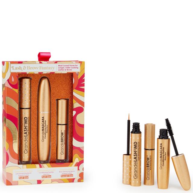 GRANDE Cosmetics Lash and Brow Fantasy Set (Worth £125) on Productcaster.