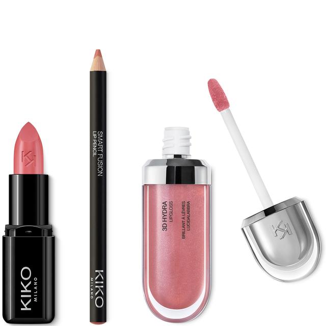 KIKO Milano Exclusive Rosey Nude Lip Trio on Productcaster.