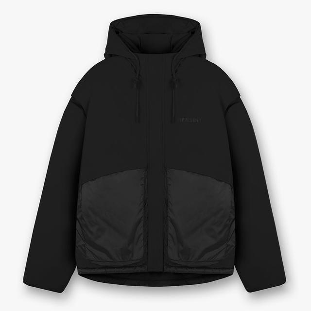 REPRESENT Layered Nylon-Blend Hooded Puffer Jacket - XL on Productcaster.