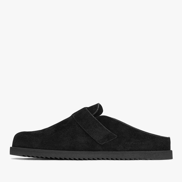 REPRESENT Initial Fleck Suede Mules - UK 7 on Productcaster.