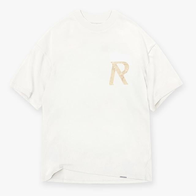 REPRESENT Men's Masking Tape Initial T-Shirt - Flat White - S on Productcaster.