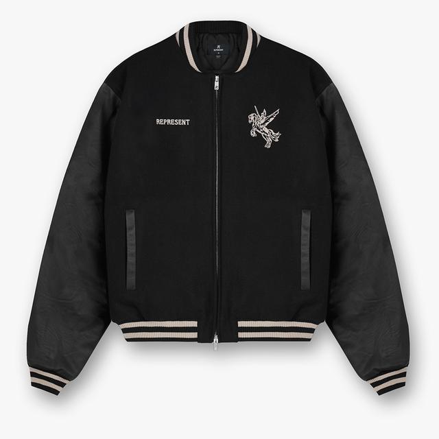 REPRESENT Wool-Blend Varsity Jacket - M on Productcaster.