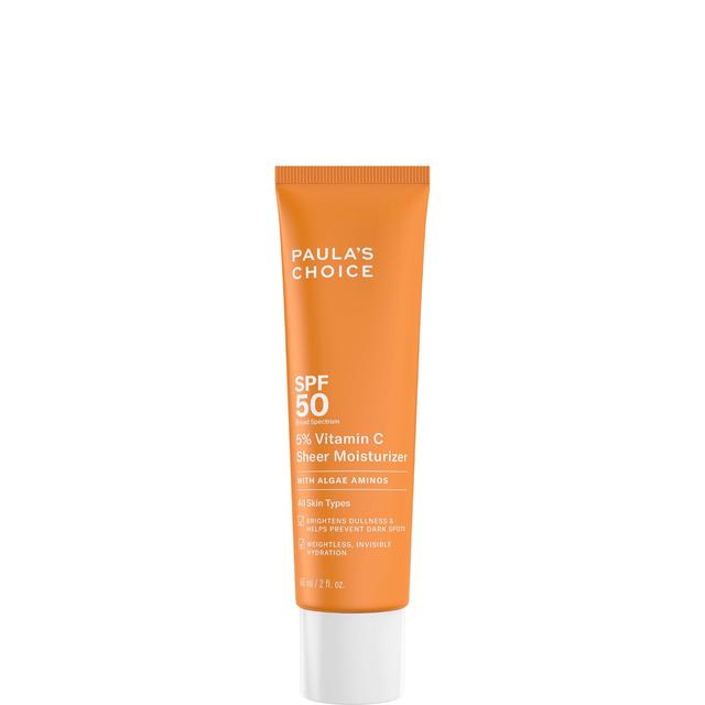 Paula's Choice 5% Vitamin C Sheer Moisturiser SPF 50 60ml on Productcaster.