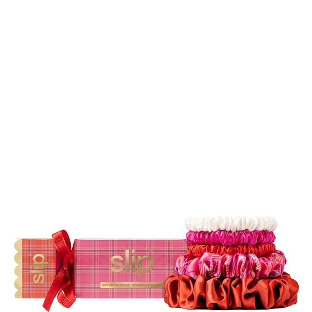 Slip Cracker Scrunchie - Scarlet Set of 5 (Worth £43.50) on Productcaster.