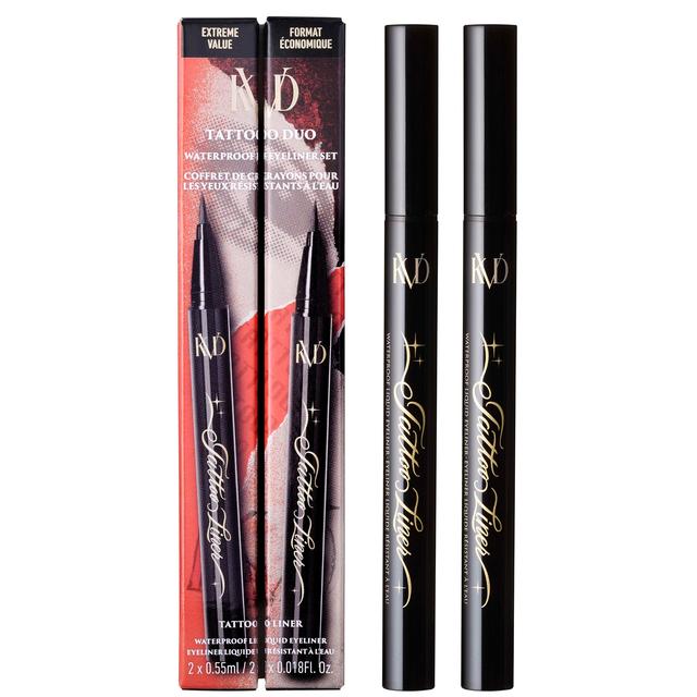 KVD Beauty Tattoo Liner Trooper Black x2 Duo (Worth £42) on Productcaster.