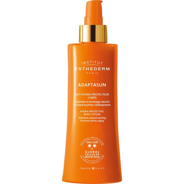 Institut Esthederm Adaptasun UVA/UVB Body Lotion with Moderate Sun Protection 200ml on Productcaster.