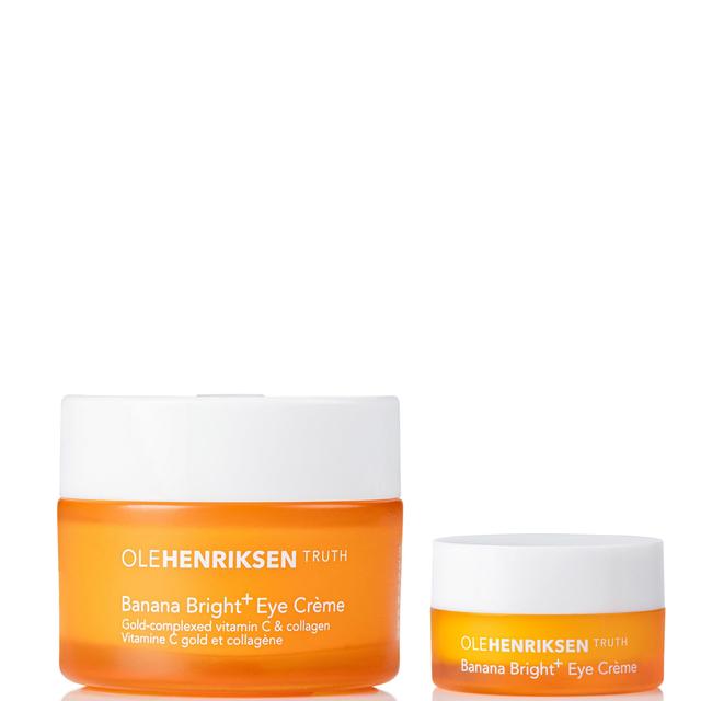 Ole Henriksen Banana Bright+ Eye Crème 15ml and Banana Bright+ Eye Crème Deluxe Sample 3ml Bundle on Productcaster.