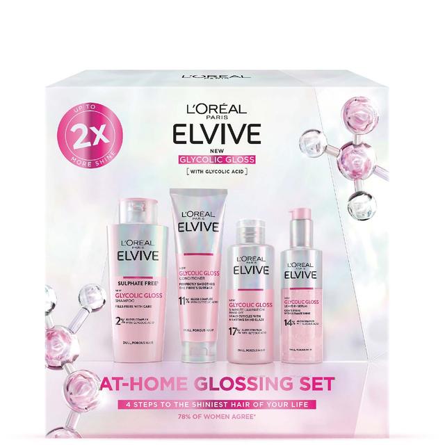 L'Oréal Paris Elvive At-Home Glossing Set on Productcaster.