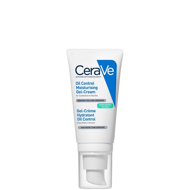 CeraVe Oil Control Moisturising Gel-Cream With Oil Absorbing Technology and Ceramides for Combination and Oily Skin 52ml on Productcaster.