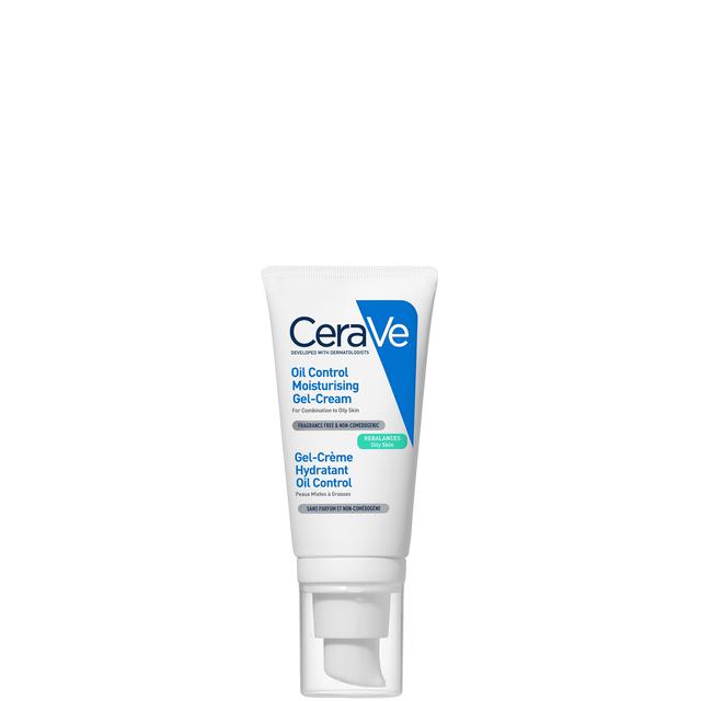 CeraVe Oil Control Moisturising Gel-Cream With Oil Absorbing Technology and Ceramides for Combination and Oily Skin 52ml on Productcaster.