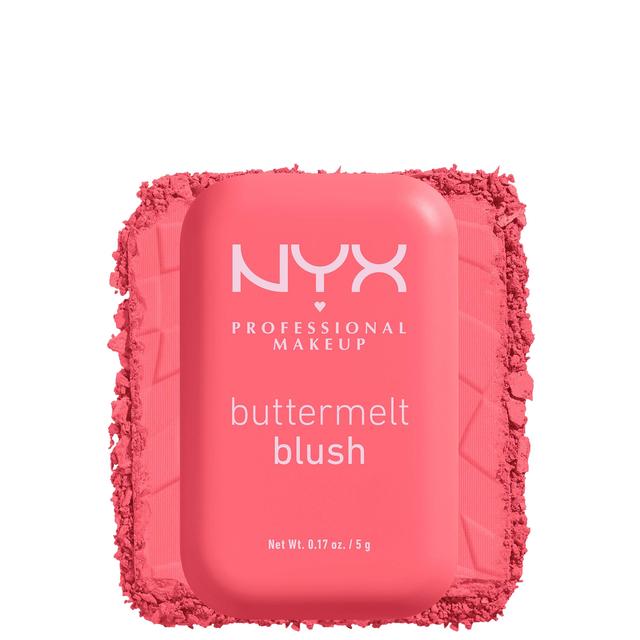 NYX Professional Makeup Buttermelt Powder Blush up to 12H Wear, Fade and Transfer Resistant (Various Shades) - U Know Butta on Productcaster.