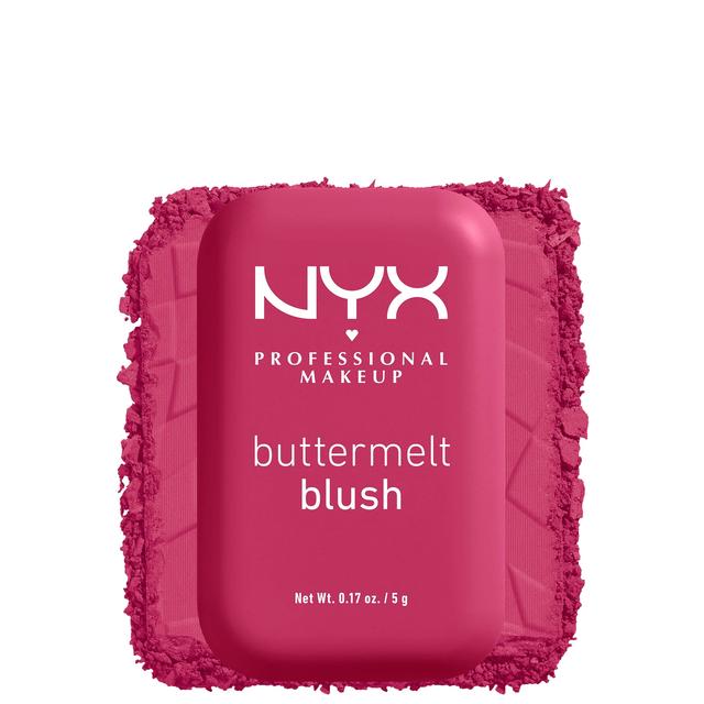 NYX Professional Makeup Buttermelt Powder Blush up to 12H Wear, Fade and Transfer Resistant (Various Shades) - Butta Than Before on Productcaster.