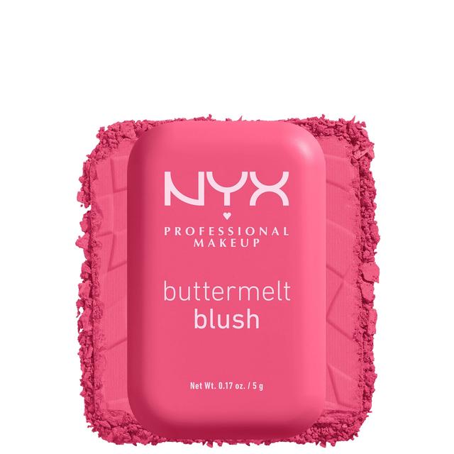 NYX Professional Makeup Buttermelt Powder Blush up to 12H Wear, Fade and Transfer Resistant (Various Shades) - Getting Butter on Productcaster.