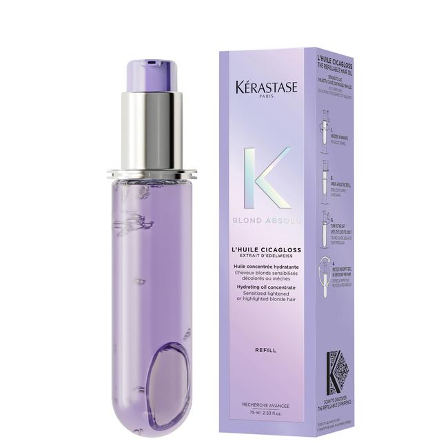 Kérastase Blond Absolu L'huile Cicagloss Refill, Hair Oil For Sensitised Lightened Or Highlighted Blonde Hair on Productcaster.