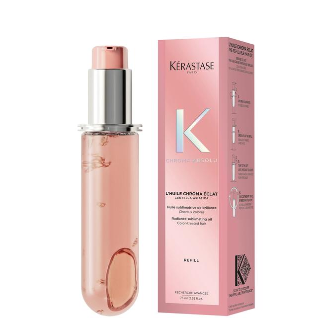 Kérastase Chroma Absolu L'huile Chroma Éclat Refill Radiance Sublimating Hair Oil, For Colour-Treated Hair on Productcaster.