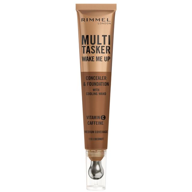 Rimmel Multi-Tasker Wake Me Up Foundation and Concealer 20ml (Various Shades) - 110 Warm Coconut on Productcaster.