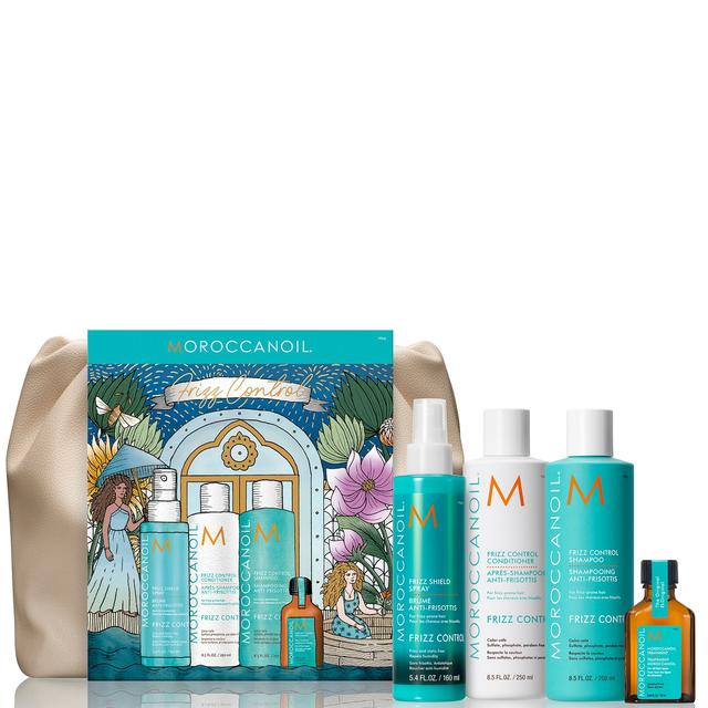 Moroccanoil Frizz Control set with a FREE Frizz Shield Spray (Worth £82) on Productcaster.