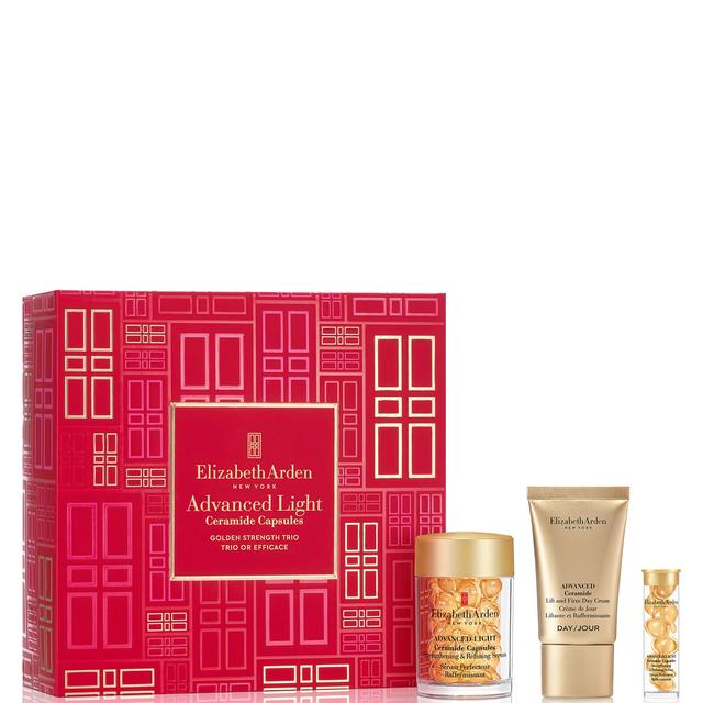 Elizabeth Arden Gold Strength Trio Advanced Light Ceramide Capsules 3-Piece Gift Set (Worth £78) on Productcaster.