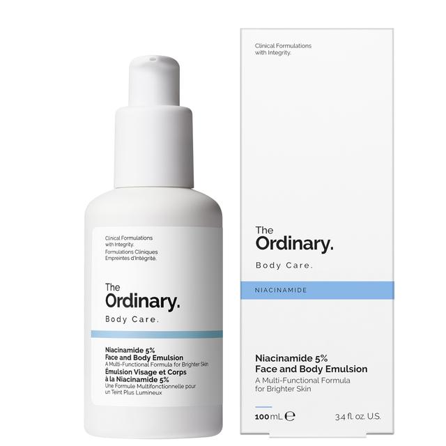 The Ordinary Niacinamide 5% Face and Body Emulsion 100ml on Productcaster.