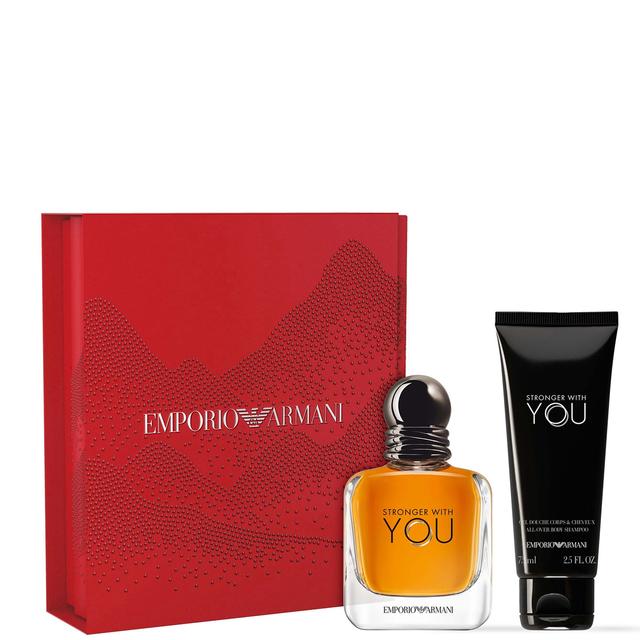 Armani Stronger with You Eau de Toilette 50ml Gift Set (Worth £75.40) on Productcaster.