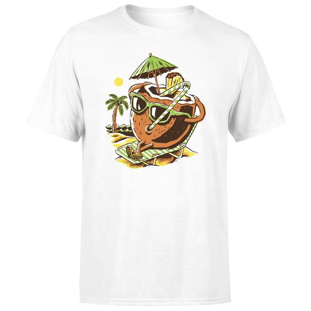 Threadless x IWOOT Livin' The Dream Unisex T-Shirt - White - 5XL on Productcaster.