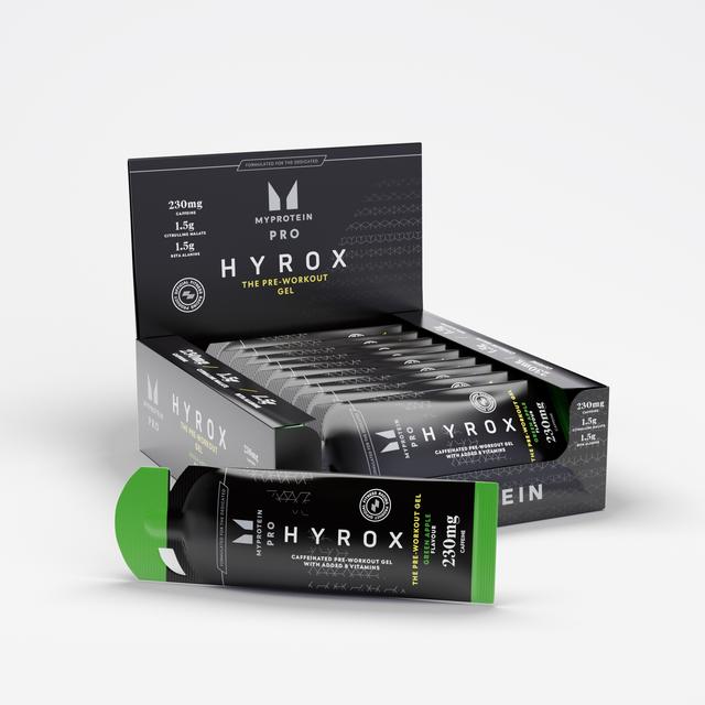 THE Pre-Workout Gel - HYROX - 12 x 50g - Green Apple on Productcaster.