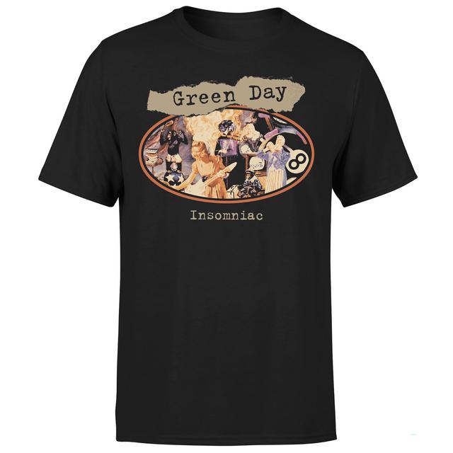 Green Day Insomniac Unisex T-Shirt - Black - XXL on Productcaster.