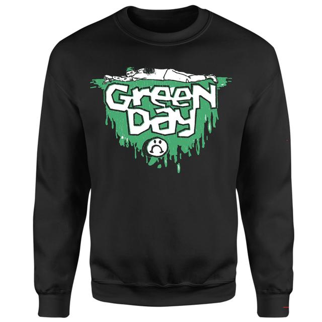 Green Day Logo Sweatshirt - Black - M on Productcaster.