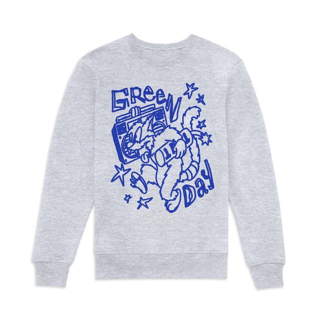 Green Day Boombox Sweatshirt - Grey - XL on Productcaster.