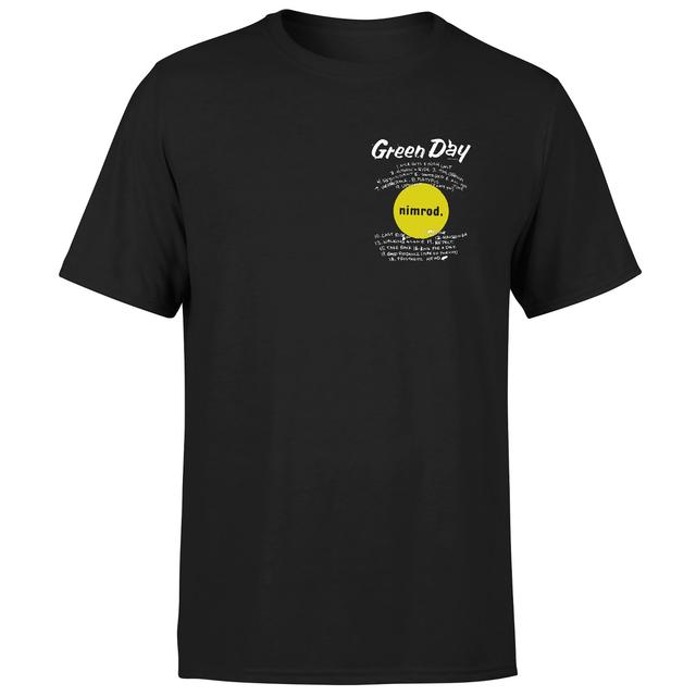 Green Day Nimrod Unisex T-Shirt - Black - S on Productcaster.