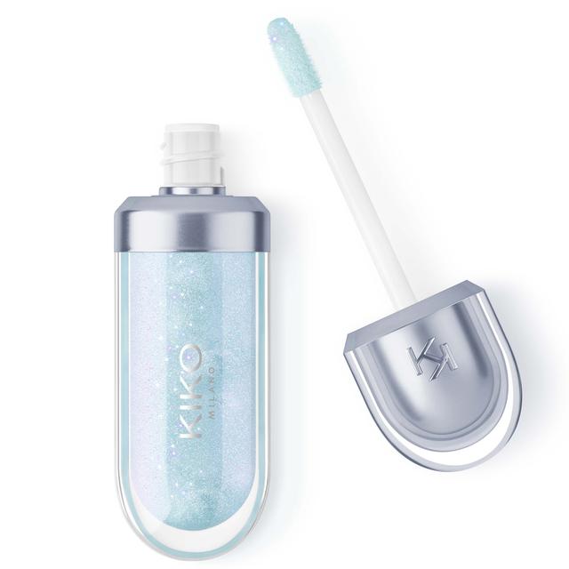 KIKO Milano Limited Edition 3D Hydra Lipgloss 6.5ml (Various Shades) - 51 Frozen Light Blue on Productcaster.