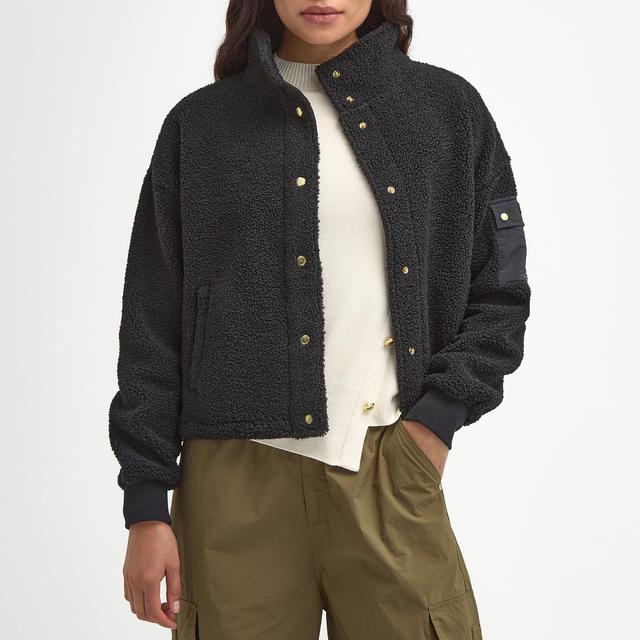 Barbour International Callie Fleece Bomber Jacket - UK 12 on Productcaster.