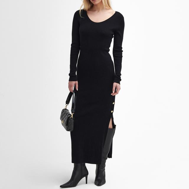 Barbour International Laia Knitted Midi Dress - UK 16 on Productcaster.