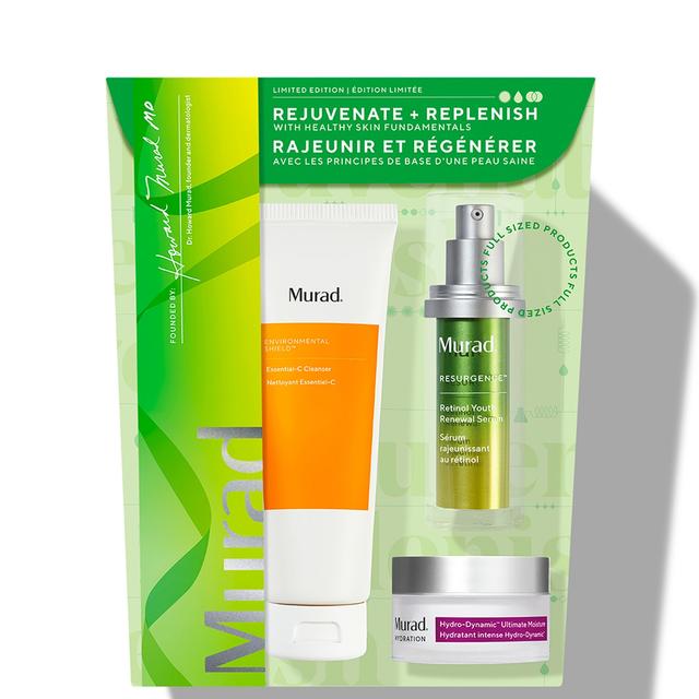 Murad Rejuvenate + Replenish with Healthy Skin Fundamentals Set (Worth £207) on Productcaster.