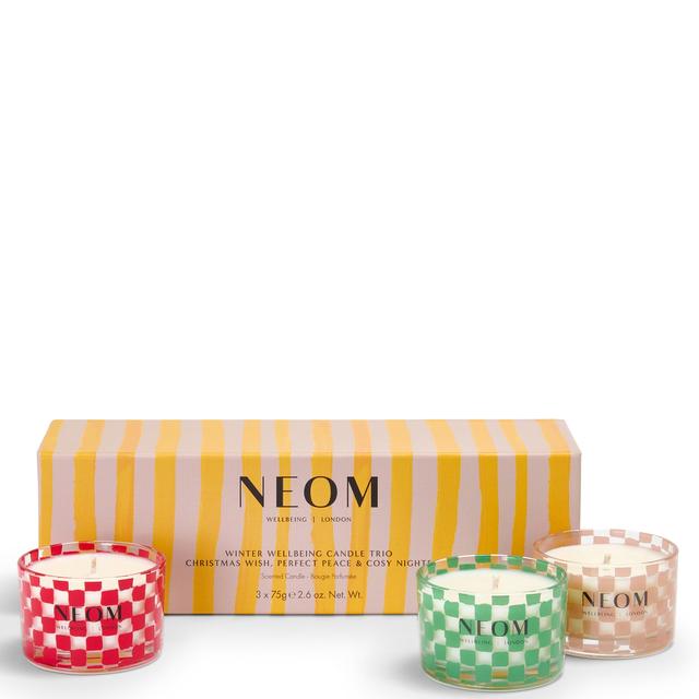 NEOM Winter Wellbeing Candle Trio (Worth £60) on Productcaster.