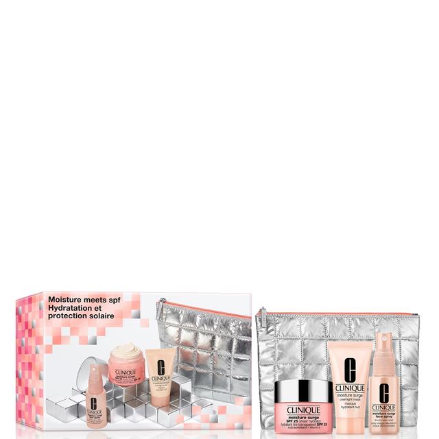 Clinique Moisture Meets SPF Skincare Gift Set (Worth £63.50) on Productcaster.