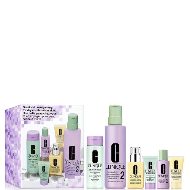 Clinique Great Skin Everywhere Gift Set: Dry Combination (£136.60) on Productcaster.