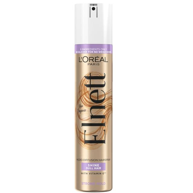 L'Oréal Paris Elnett Hair Spray for Dull Hair with Vitamin E 200ml on Productcaster.