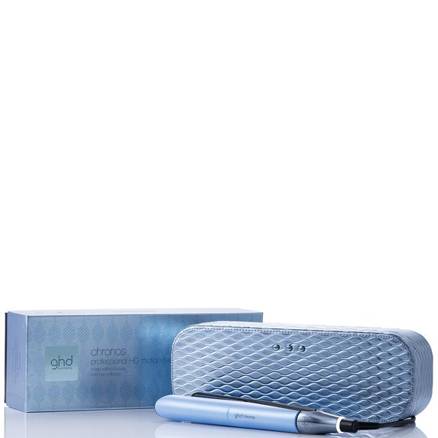 ghd Chronos Limited-Edition Gift Set with Hair Straightener in Icy Blue on Productcaster.