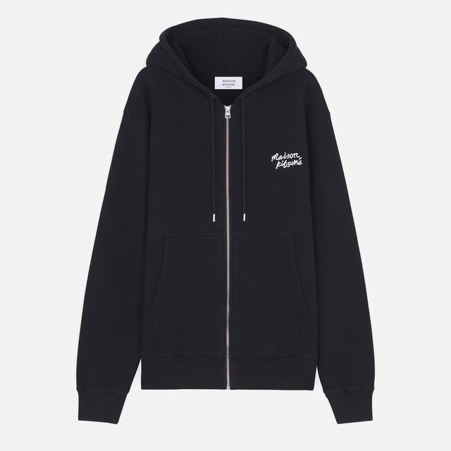 Maison Kitsuné Handwriting Comfort Cotton-Jersey Hoodie - M on Productcaster.