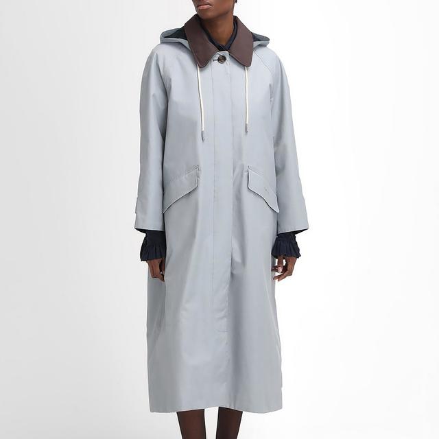 Barbour x The Edit by Alexa Chung Natalie Waxed Trench Coat - UK 10 on Productcaster.