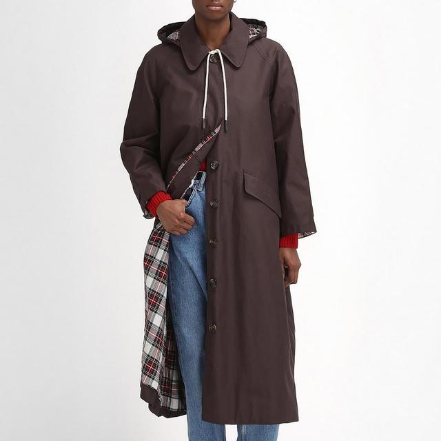 Barbour x The Edit by Alexa Chung Natalie Waxed Trench Coat - UK 8 on Productcaster.